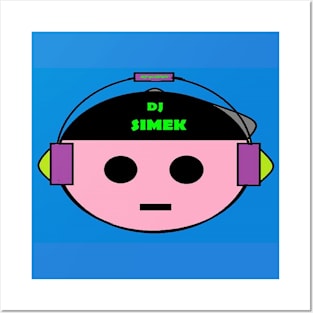 Logo ``Dj Simek´´ Posters and Art